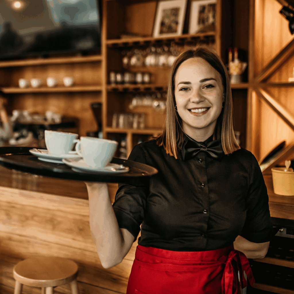 waitress - hospitality staff