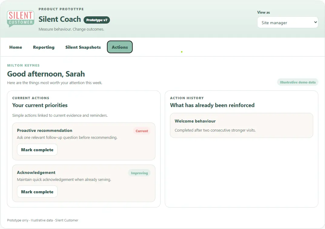 Silent Coach 4